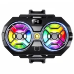 مبرد الموبايل RS17 بمروحتين وإضاءة RGB